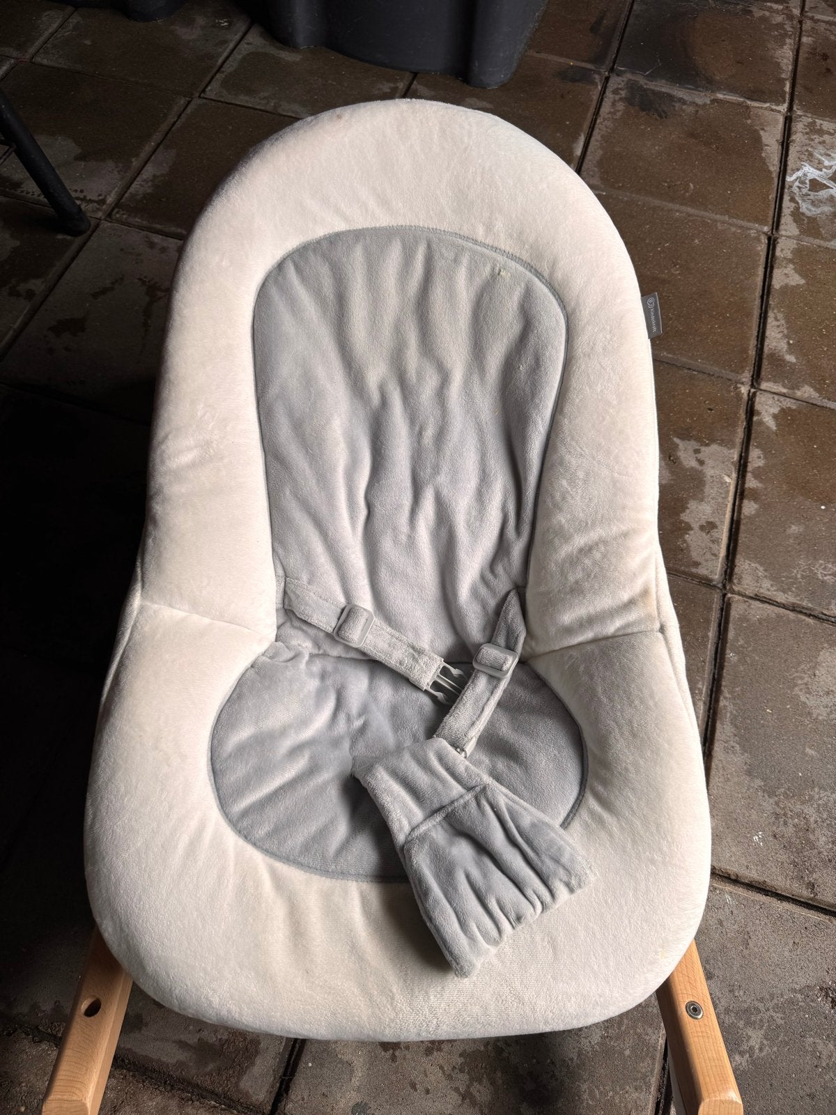 Comfortabele wipstoel voor baby's - Zo goed als nieuw, Wipstoel, Ophalen, Overige merken, Met gordel(s) of riempje(s)