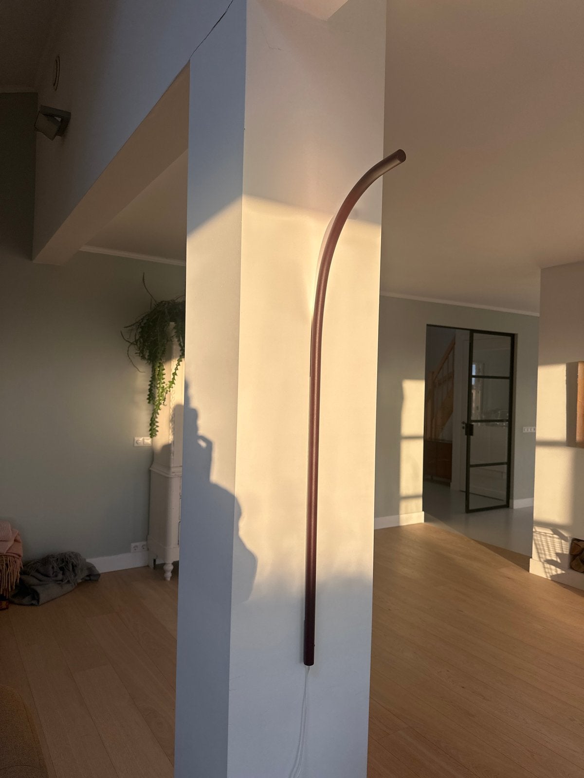 IKEA Varmblixt LED Wandlamp - Oranje/Rood Design, Kunststof, LED, Oranje, IKEA