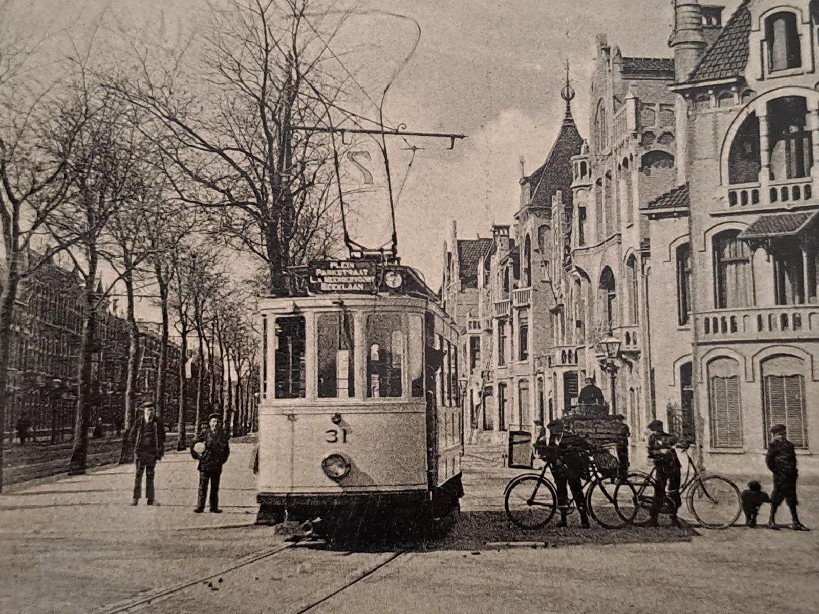 Den Haag, tram, laan van Meerdenvoort, gelooen, Ophalen of Verzenden, Voor 1920, Zuid-Holland