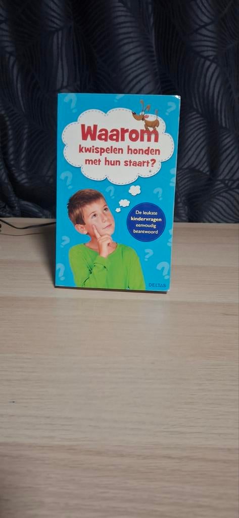 Waarom kwispelen honden met hun staart? Kinderboek, Ophalen of Verzenden, Zo goed als nieuw, Onbekend, Non-fictie