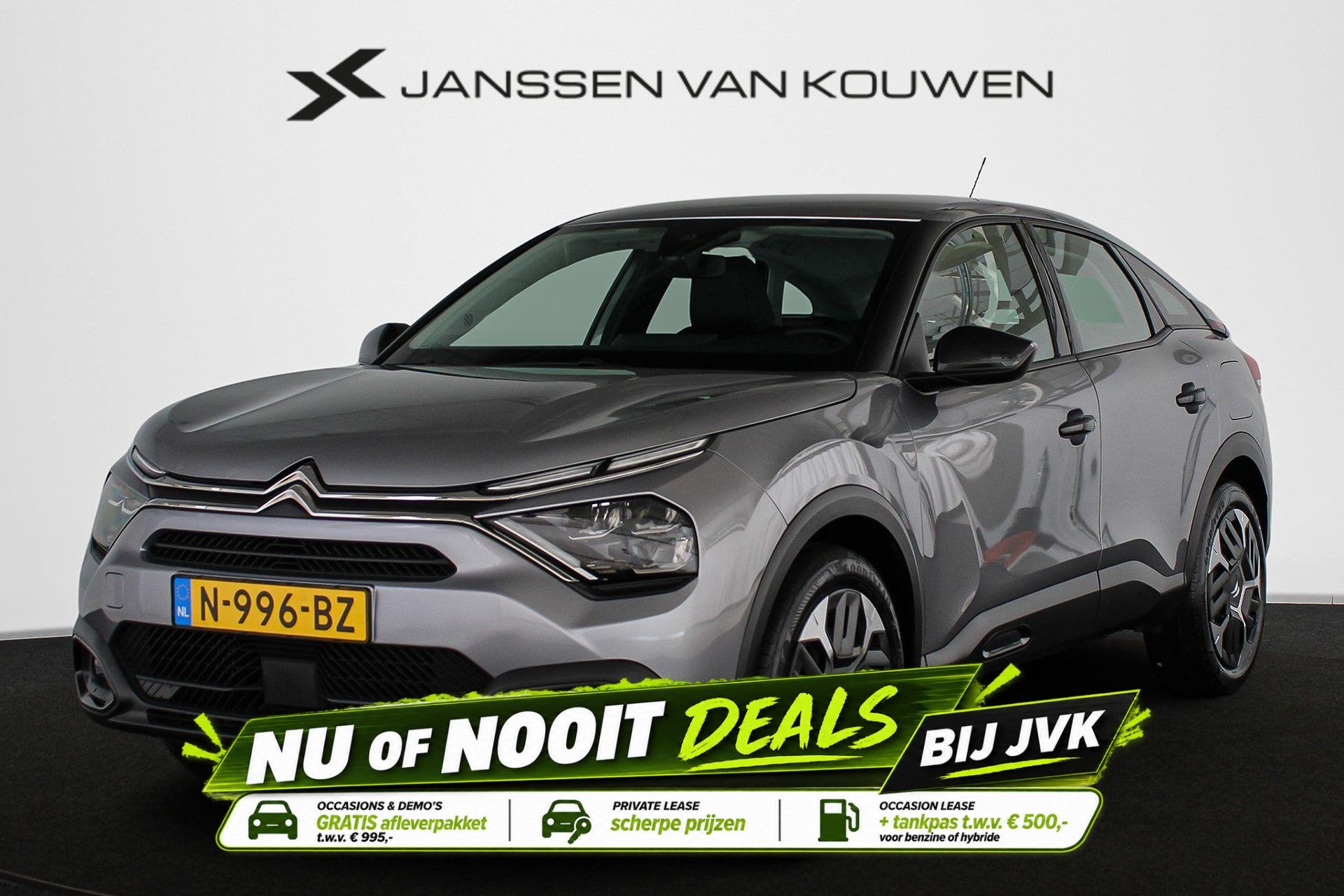 Citroen C4 1.2 Puretech Feel 130PK Navigatie Camera Appple C, Auto's, Voorwielaandrijving, Stof, Gebruikt, Euro 6