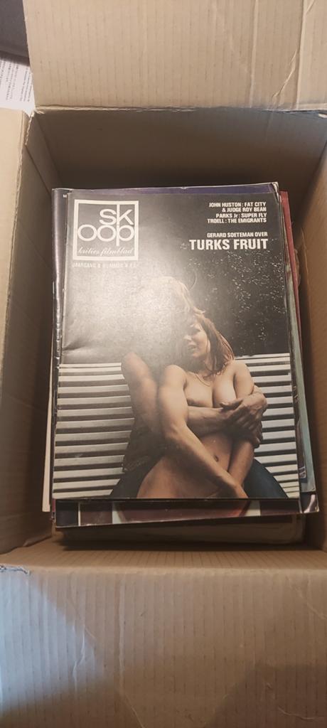 2 dozen vol cinema en skoop jaren '80, Ophalen of Verzenden, 1980 tot heden, Tijdschrift