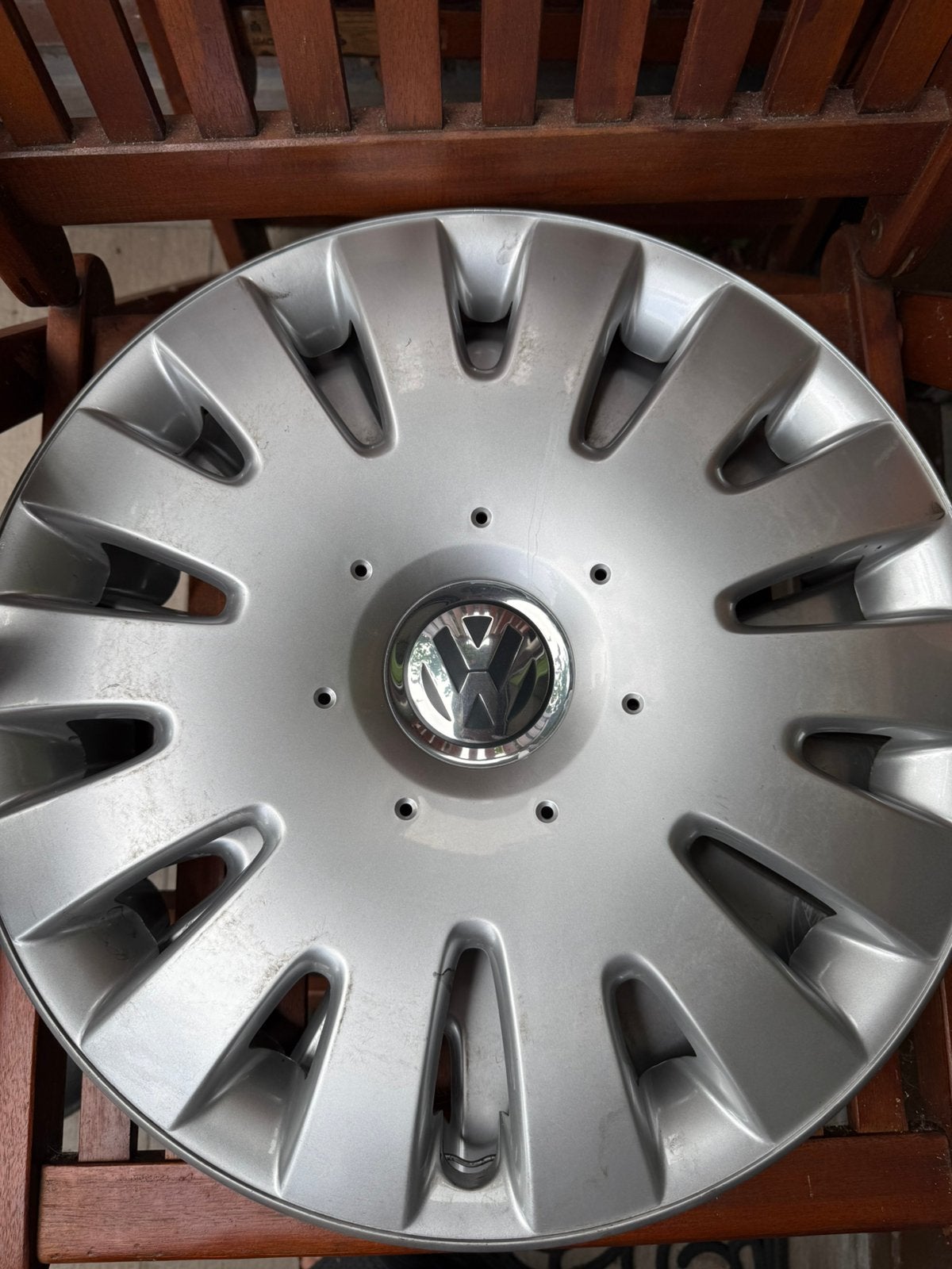 4x VW wieldoppen 16 inch, Ophalen of Verzenden, Zo goed als nieuw
