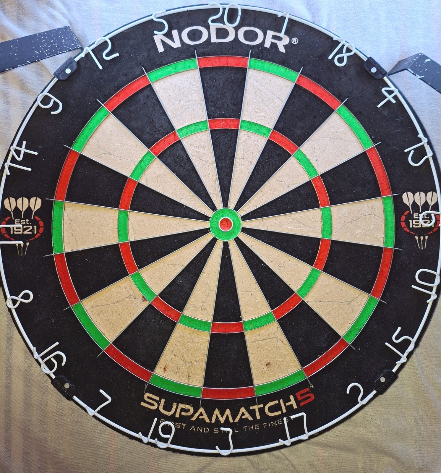 Nodor Supamatch 5 dartbord, Ophalen of Verzenden, Zo goed als nieuw, Overige typen
