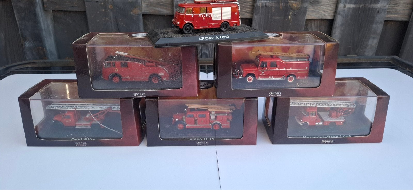 2012 Atlas Collectie brandweerwagens Diverse Modellen, Ophalen of Verzenden, Zo goed als nieuw, Auto's