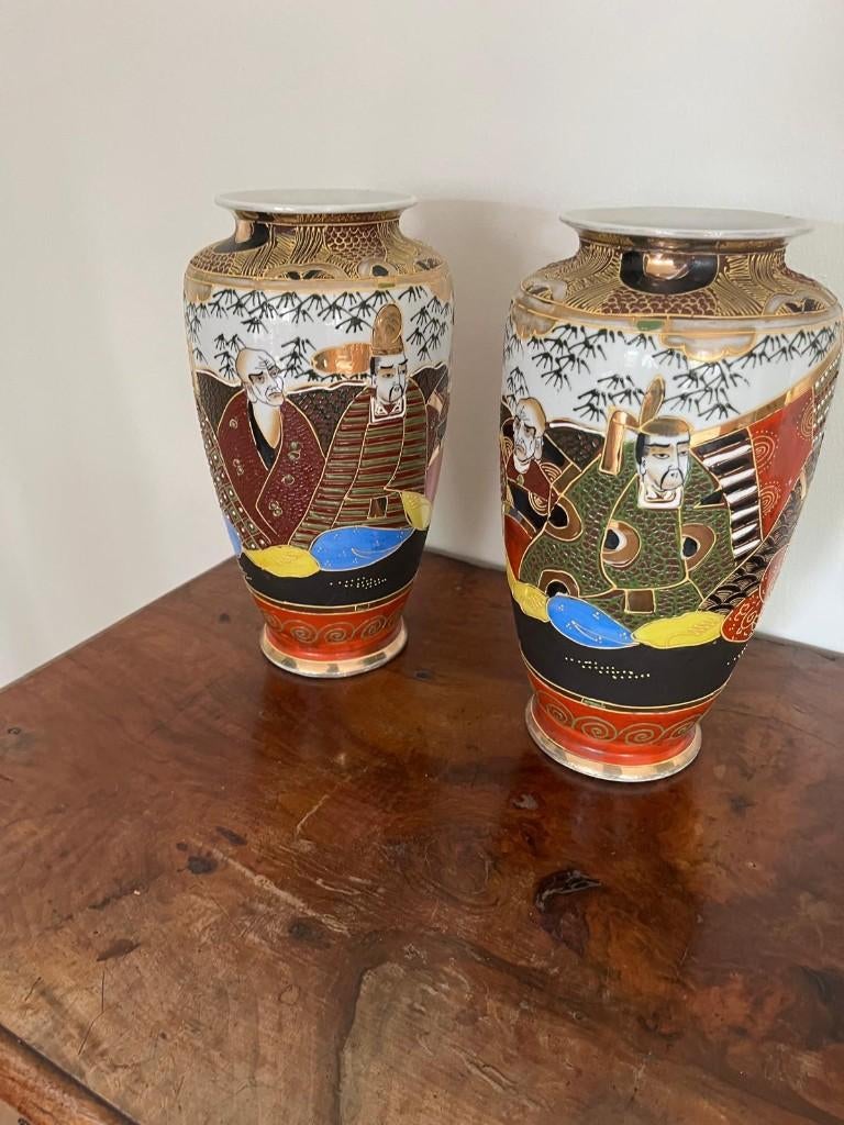 Set van 2 Chinese Vazen, Antiek en Kunst, Antiek | Porselein, Ophalen