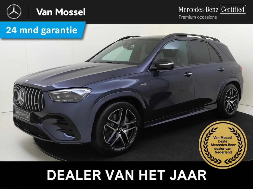 Mercedes-Benz GLE-klasse AMG 53 Hybrid 4MATIC+ Panoramadak /, Automaat, Gebruikt, Blauw, Plug-in hybride