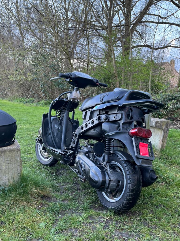 Piaggio quartz Brom, Ophalen