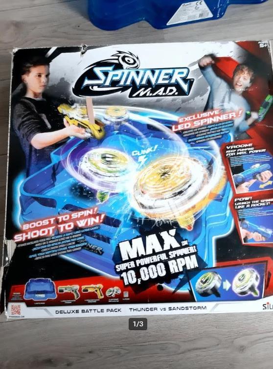 spel spinner mad, Ophalen, Zo goed als nieuw