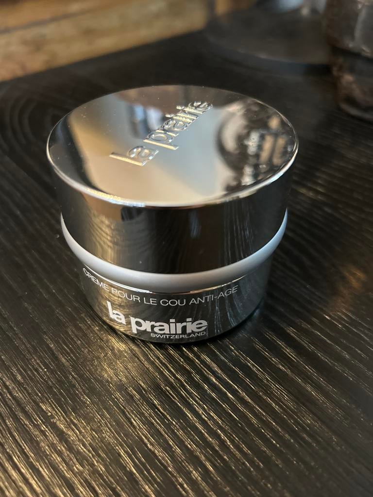 La Prairie Anti-Aging Hals Crème - Nieuw en Verzegeld, Ophalen of Verzenden, Nieuw, Gehele gezicht, Verzorging