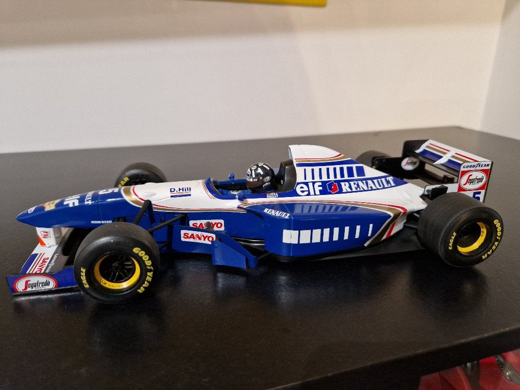 Minichamps 180 950005 Williams Renault FW17	1995 D. Hill, Ophalen of Verzenden, Zo goed als nieuw, Auto, MiniChamps