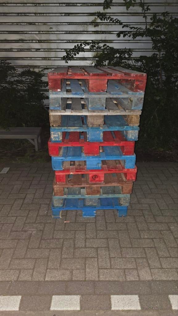 Gebruikte Pallets - 26 stuks - 120x80, Ophalen, Gebruikt, 50 mm of meer, Pallet