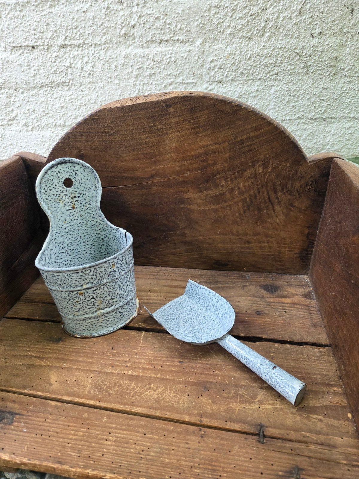 Emaille setje, Antiek en Kunst, Ophalen of Verzenden