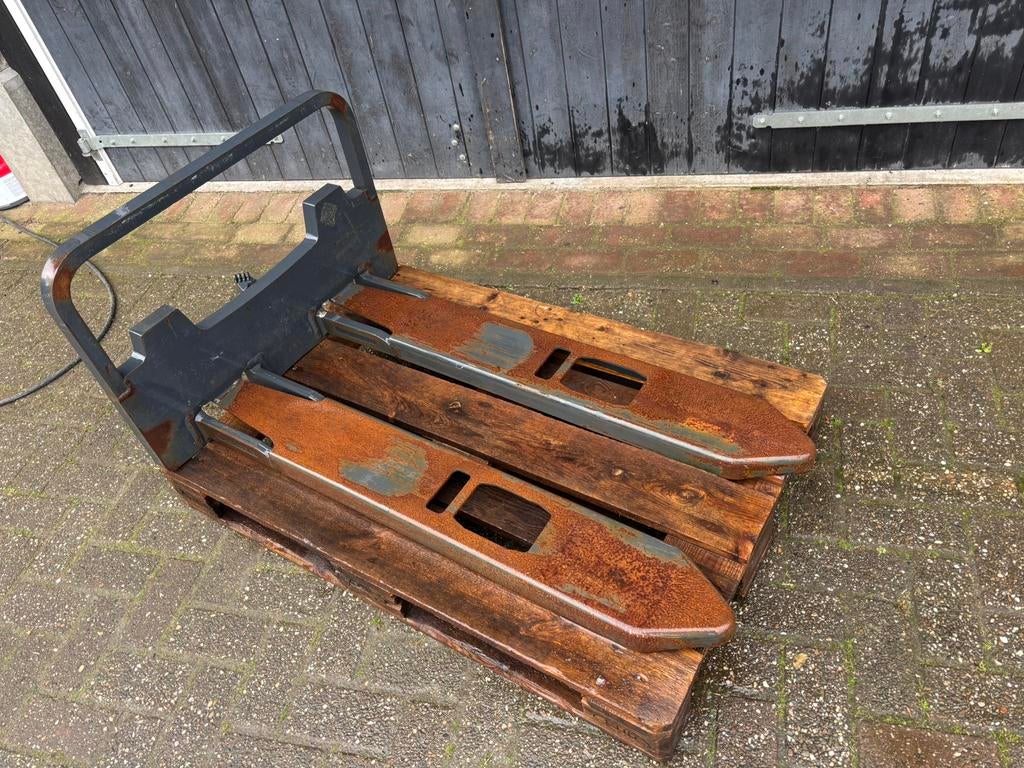 Palletvork, 100 liter of meer, Ophalen of Verzenden, Zo goed als nieuw, Transportkar