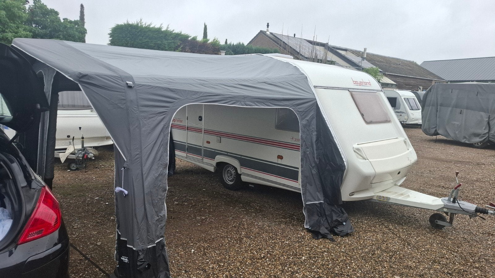 Obelink Neptune 270 Easy Air maat 8 opblaasbare voortent, Ophalen, Nieuw, Polyester, Overige merken