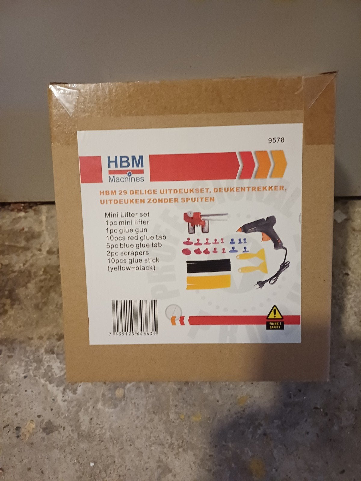 HBM 29-delige Uitdeukset - Deukentrekker zonder spuiten, Ophalen of Verzenden, Nieuw