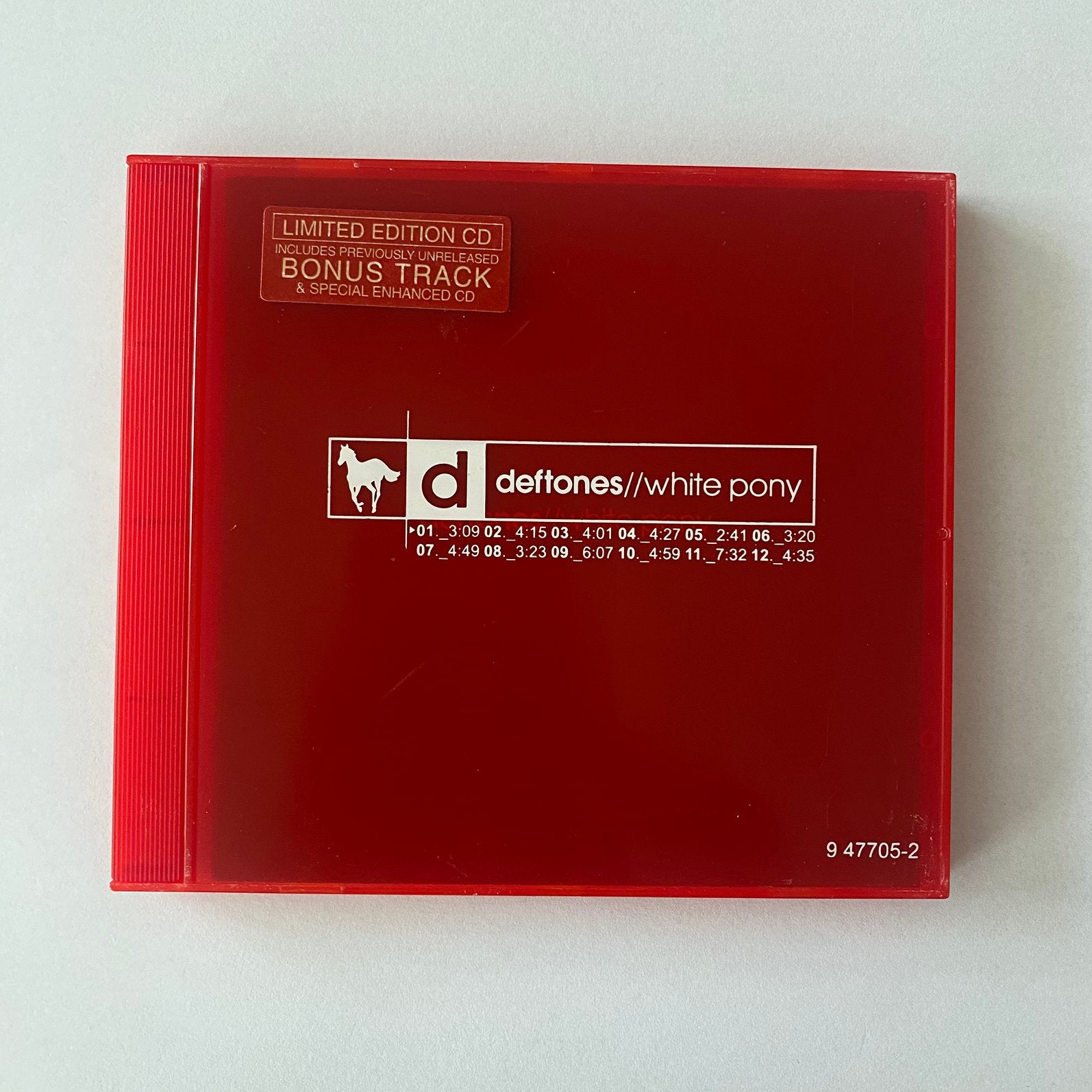 Cd - Deftones white pony -8, Verzenden, Zo goed als nieuw
