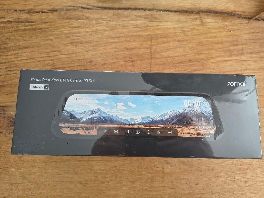 Xiaomi 70Mai S500 Set Achteruitkijkspiegel Dashcam Nieuw, Auto diversen, 70mai, Nieuw, Ophalen of Verzenden, 70mai