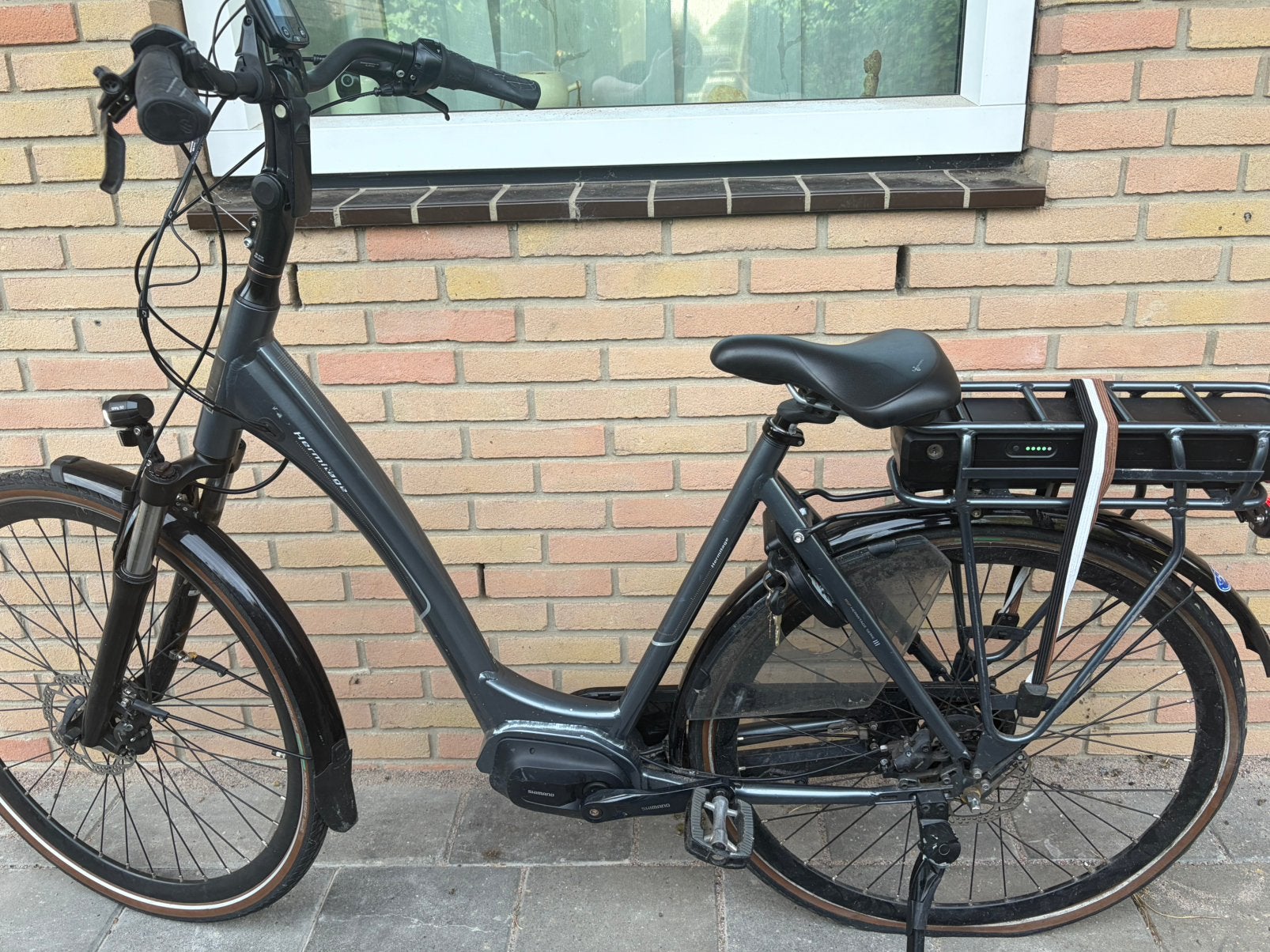 BSP Hermitage E-midden 2023 – Shimano Steps – 3.165 km, Ophalen, Zo goed als nieuw, Overige merken
