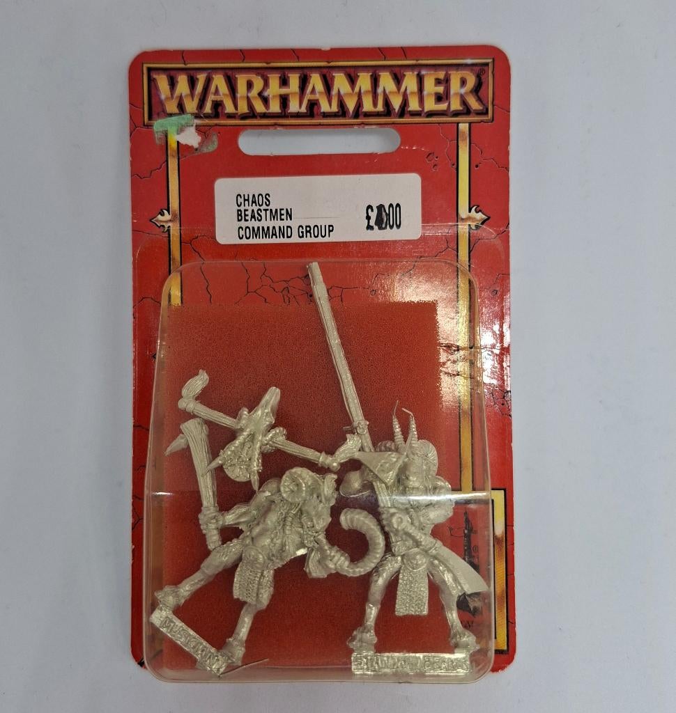 Beastmen Command (90's) Warhammer, Ophalen of Verzenden, Nieuw, Warhammer, Figuurtje(s)