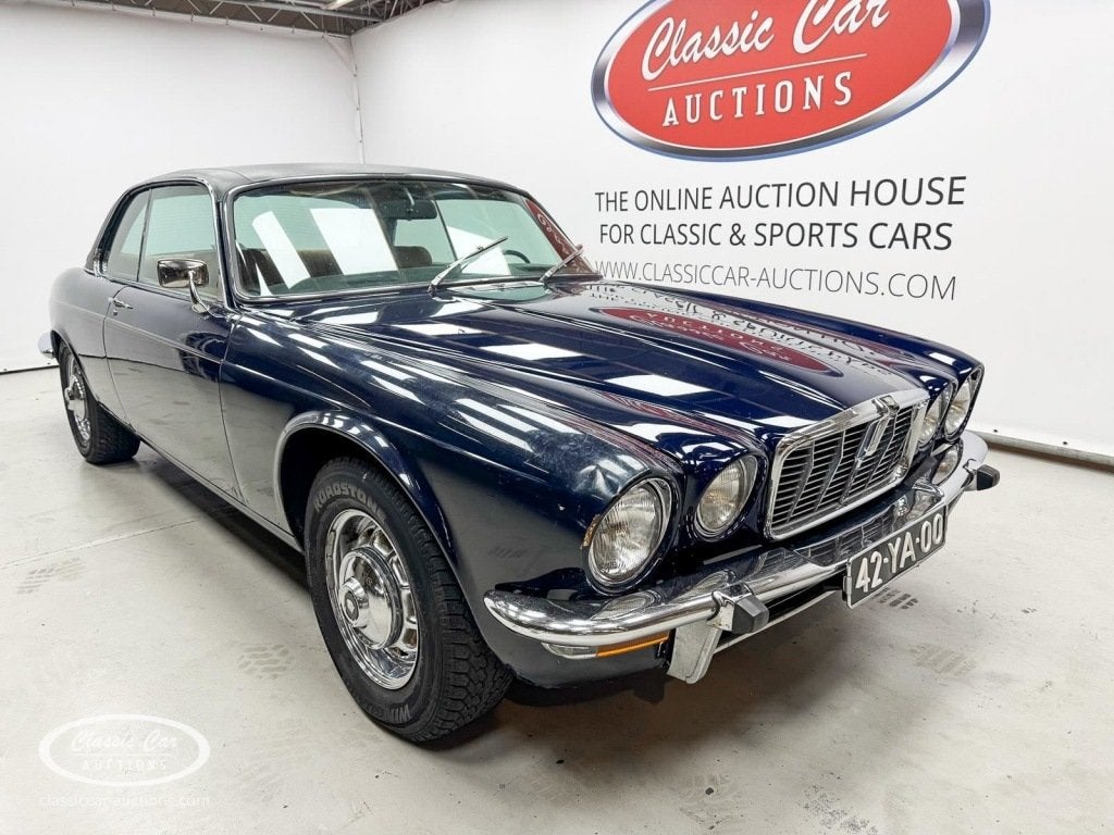 Jaguar XJ Coupe - ONLINE AUCTION, Auto's, Automaat, 276 pk, Blauw, Bedrijf