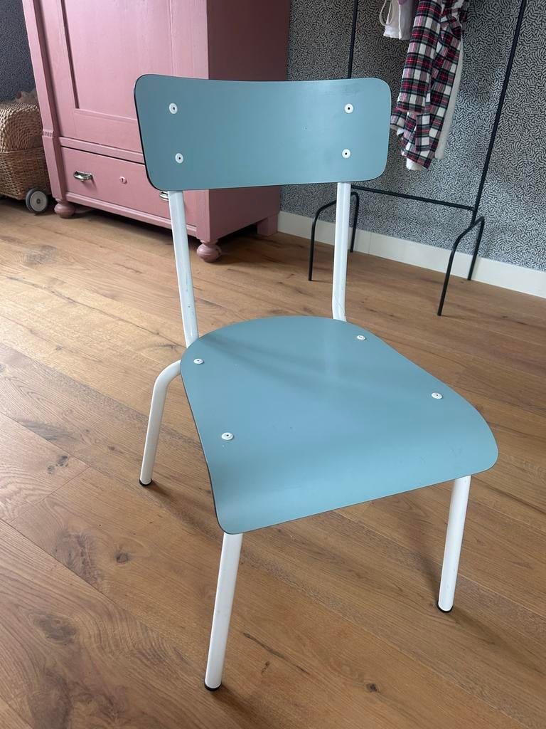 Les Gambettes Colette stoel Jade Blue, Ophalen of Verzenden, Zo goed als nieuw, Stoel(en)