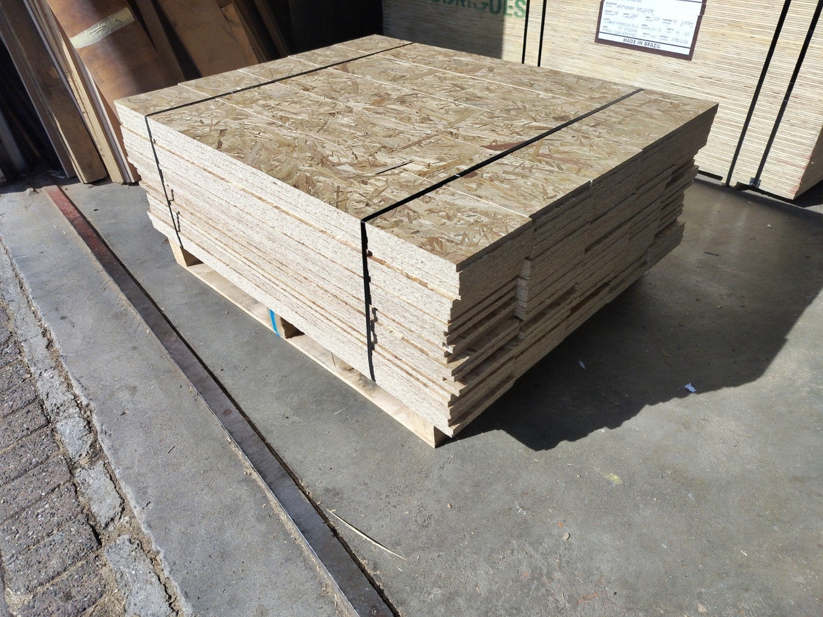 OSB 9mm, spaanplaat 9mm, underlayment, Ophalen, Minder dan 25 mm, Overige typen, Nieuw