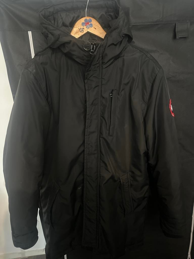 Canada Goose Jas Zwart maat L, Kleding | Heren, Jassen | Winter, Ophalen, Zo goed als nieuw, Maat 52/54 (L), Zwart