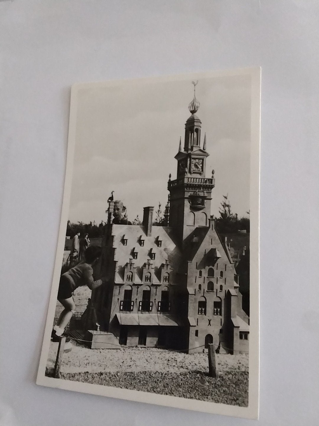 Oude ansichtkaart Madurodam Den Haag De Waag, Ophalen of Verzenden, 1940 tot 1960, Ongelopen, Zuid-Holland