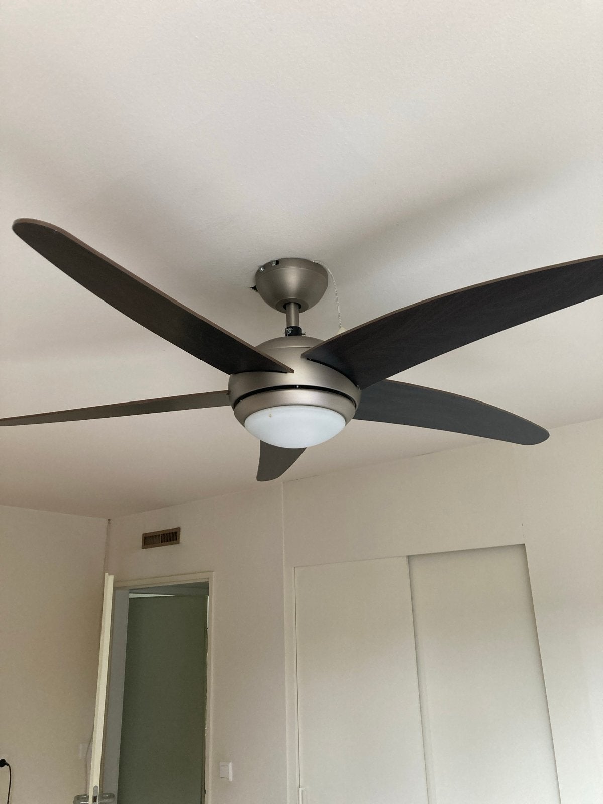 Plafond ventilator, Witgoed en Apparatuur, Ophalen of Verzenden, Ventilator met afstandsbediening, Gebruikt, Plafondventilator