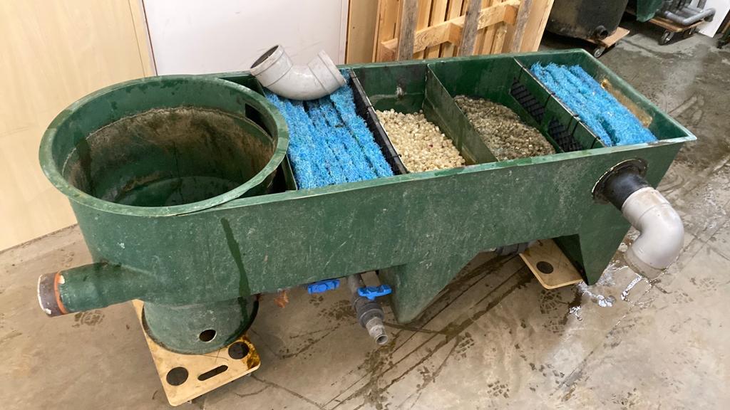 4 kamerfilter met vortex, Tuin en Terras, Vijver-toebehoren, Ophalen, Vijverfilter