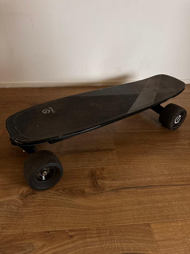 Tynee electrisch skateboard, Sport en Fitness, Skateboarden, Ophalen, Zo goed als nieuw