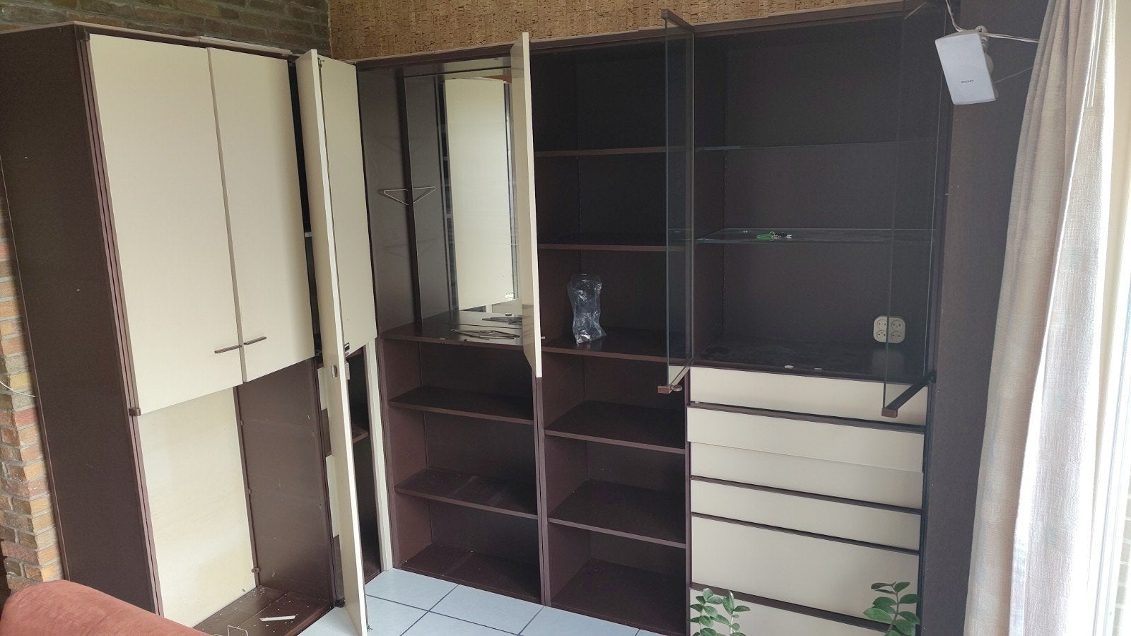kast 230x225x48cm 230x165x48, Ophalen, Gebruikt