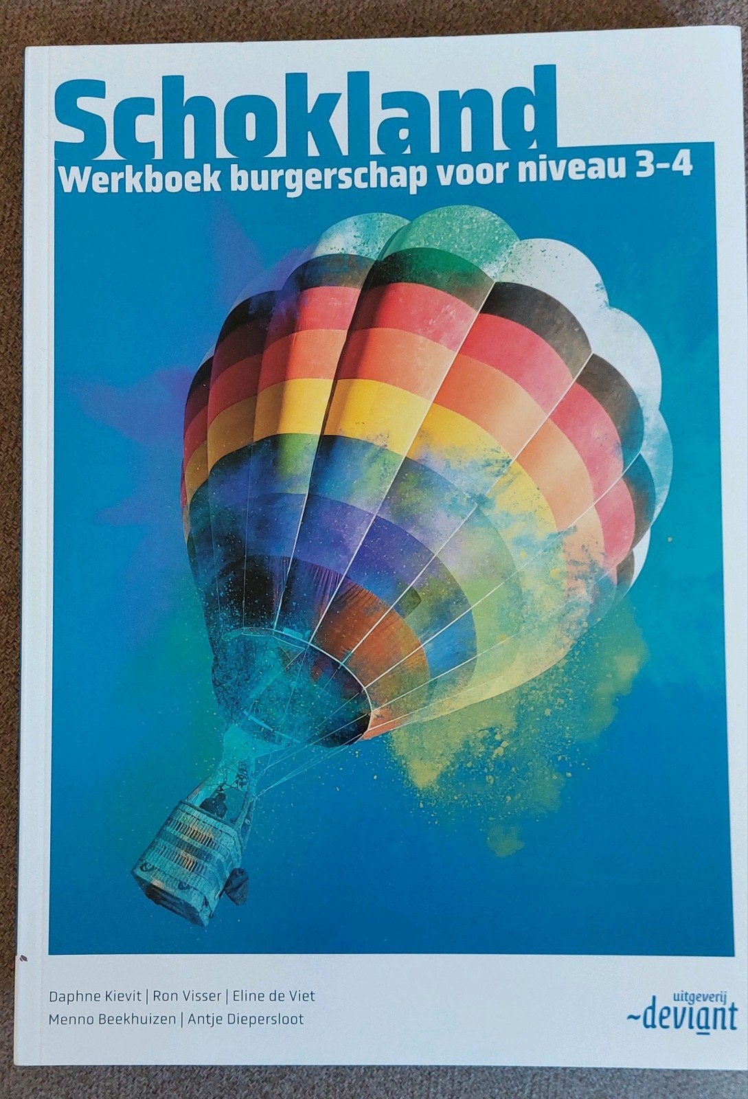Schokland Werkboek burgerschap niveau 3-4 MBO, Boeken, Ophalen of Verzenden, Zo goed als nieuw, MBO, Daphne Kievit