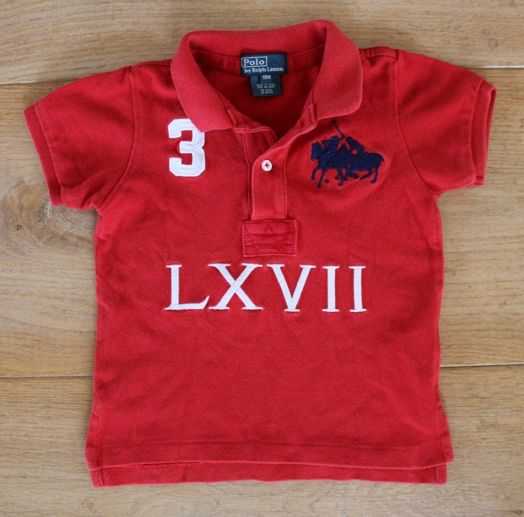 Polo van Ralph Lauren maat 18m, Gebruikt, Ophalen of Verzenden, Jongetje, Ralph Lauren