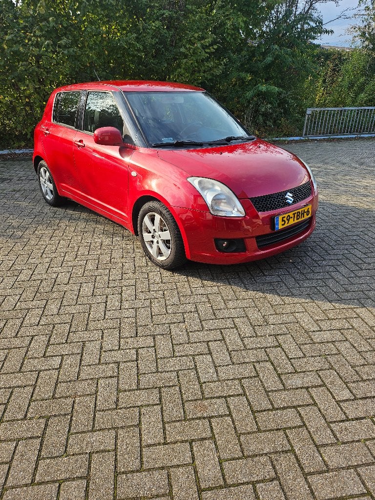 Suzuki 2008 Rood leren bekleding airco, Voorwielaandrijving, 40 €/maand, Zwart, 400 kg
