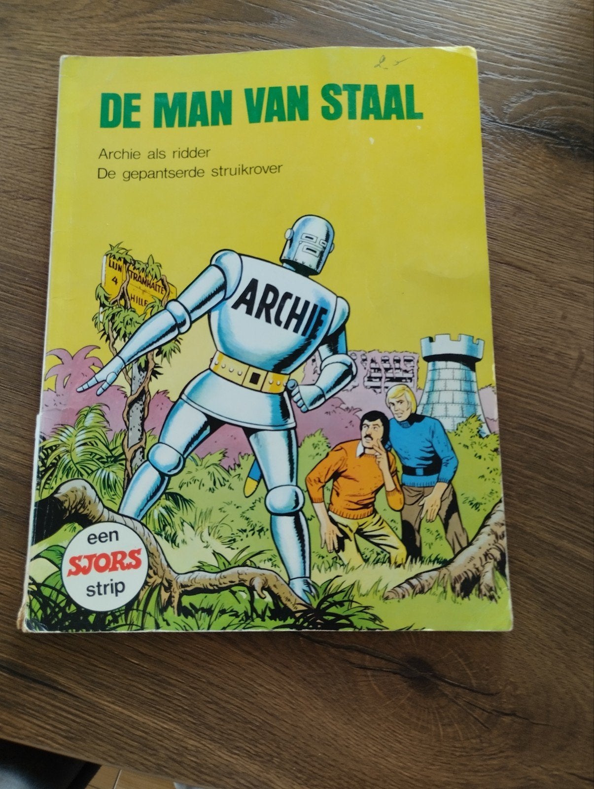 Archie, de man van staal, strip, Ophalen of Verzenden