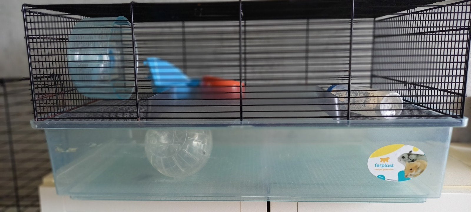 favola. dwerghamsterkooi 60 cm, Kooi, Gebruikt, Minder dan 75 cm, Hamster