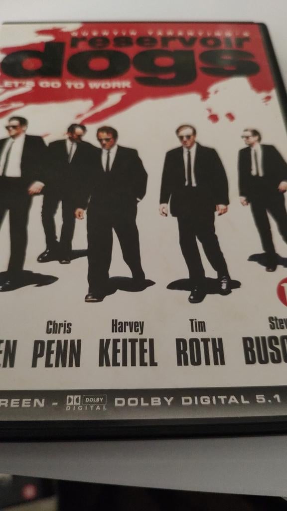 Reservoir dogs tets go to work 2 euro Didam, Ophalen of Verzenden, Zo goed als nieuw