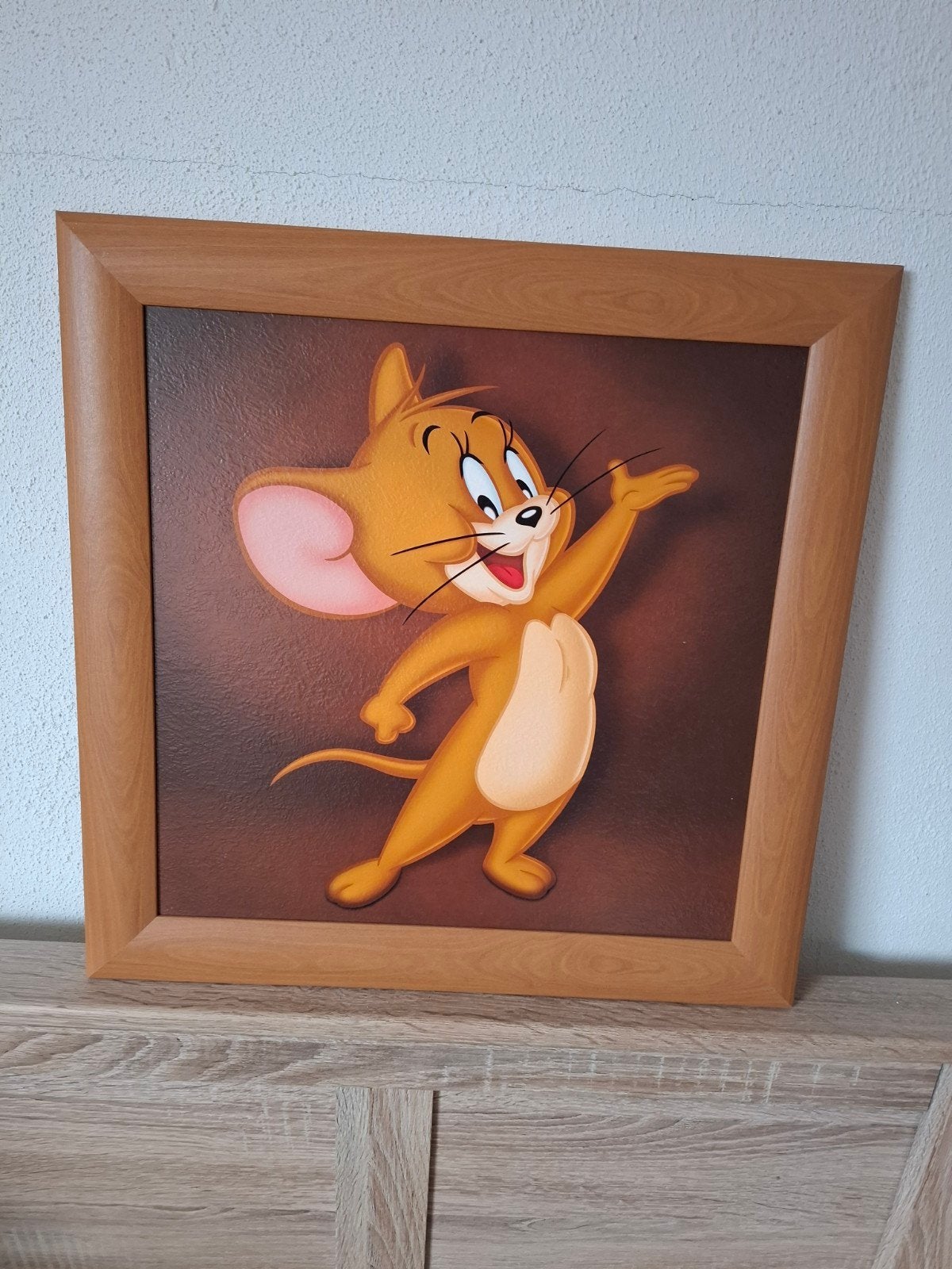 Jerry / schilderij, Ophalen of Verzenden, Zo goed als nieuw, Schilderij, 75 cm of meer