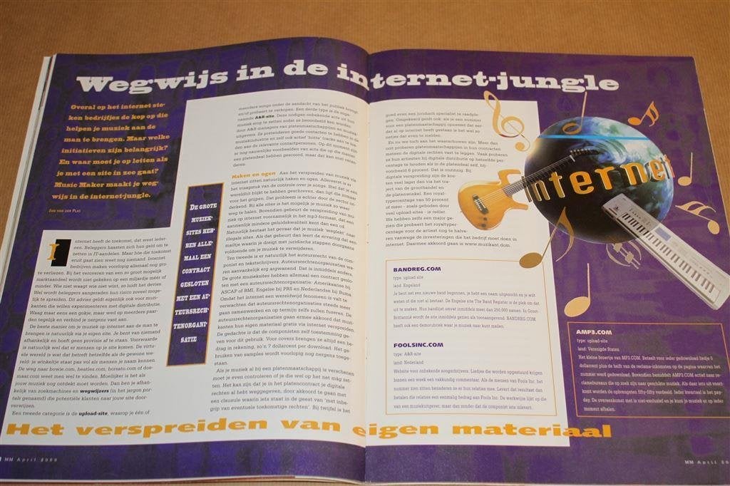 Music Maker, nr. 4, 2000. Maandblad muziekbeofenaar., Ophalen of Verzenden, Gelezen, Artiest