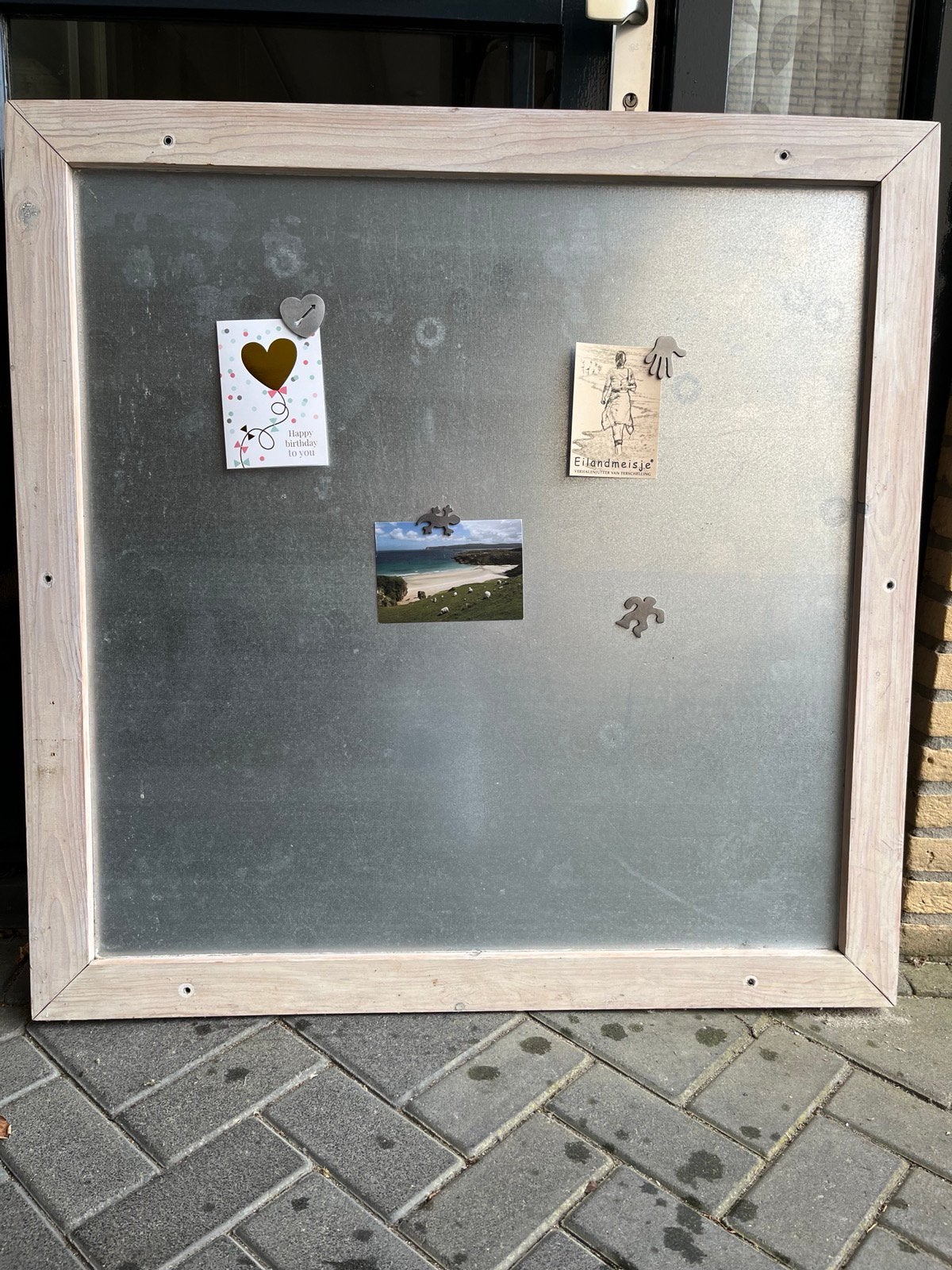 Gratis magneetbord, Ophalen, Gebruikt