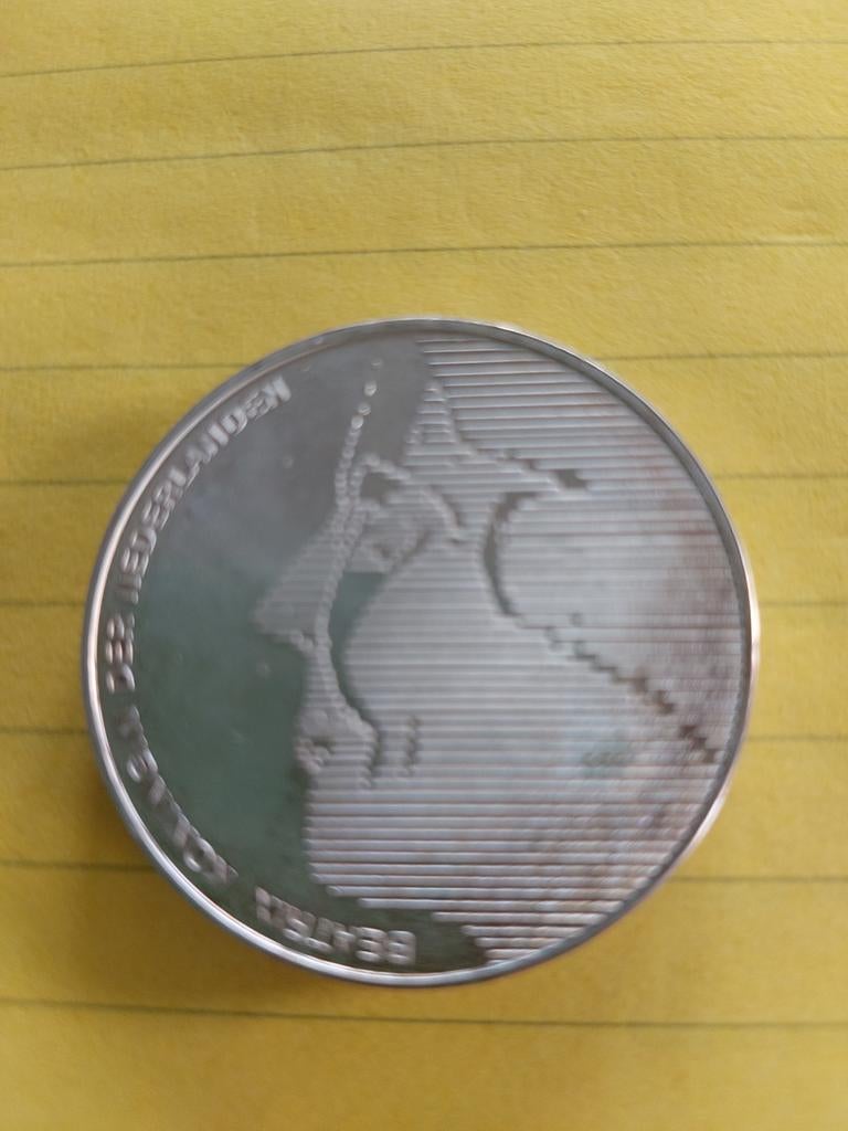 50 gulden zilver Prins Willem van Oranje 1984. ( 2 stuks), Ophalen, Koningin Beatrix, 50 gulden, Zilver