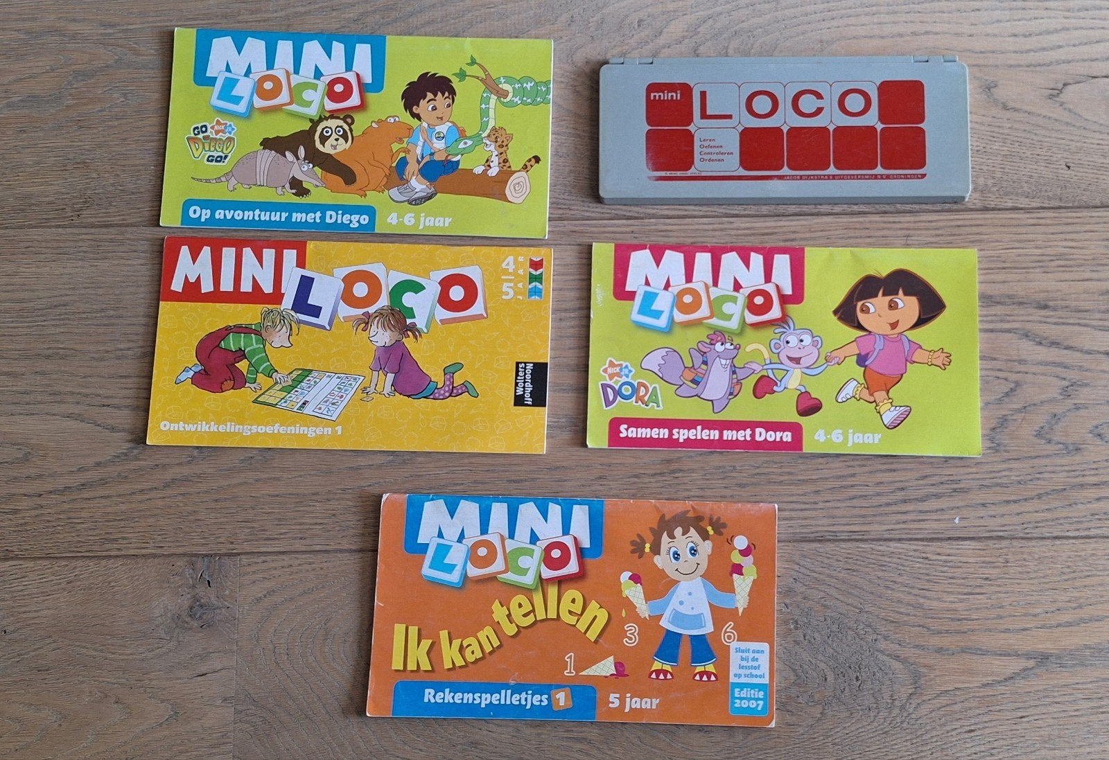 mini loco met 4 opdrachten boekjes, Ophalen of Verzenden