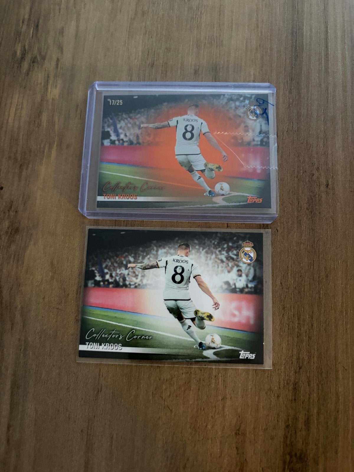 Toni Kroos Topps Collector's Corner Spelerskaart 17/25, Ophalen of Verzenden, Zo goed als nieuw, Buitenlandse clubs, Spelerskaart