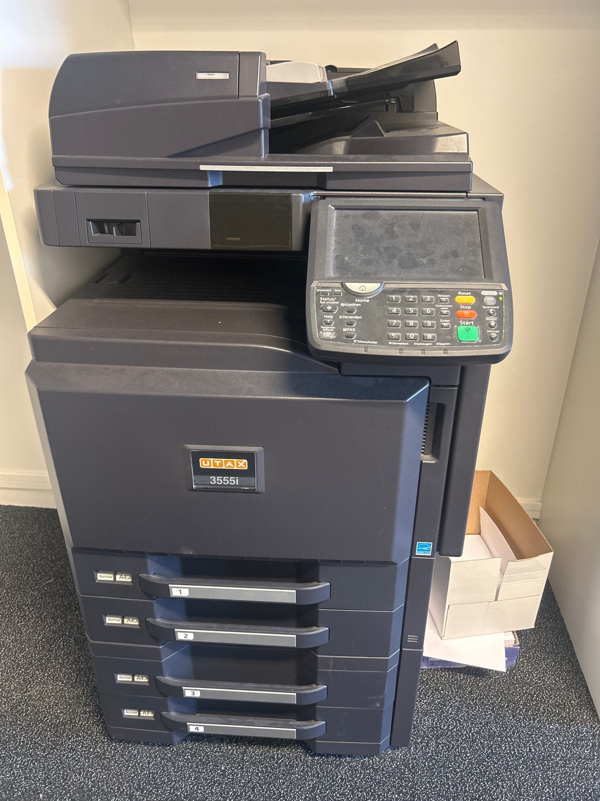 UTAX 3555i Zwart-wit Laser All-in-one Printer/Kopieermachine, Computers en Software, Printers, Ophalen, Gebruikt, Kopieren, All-in-one