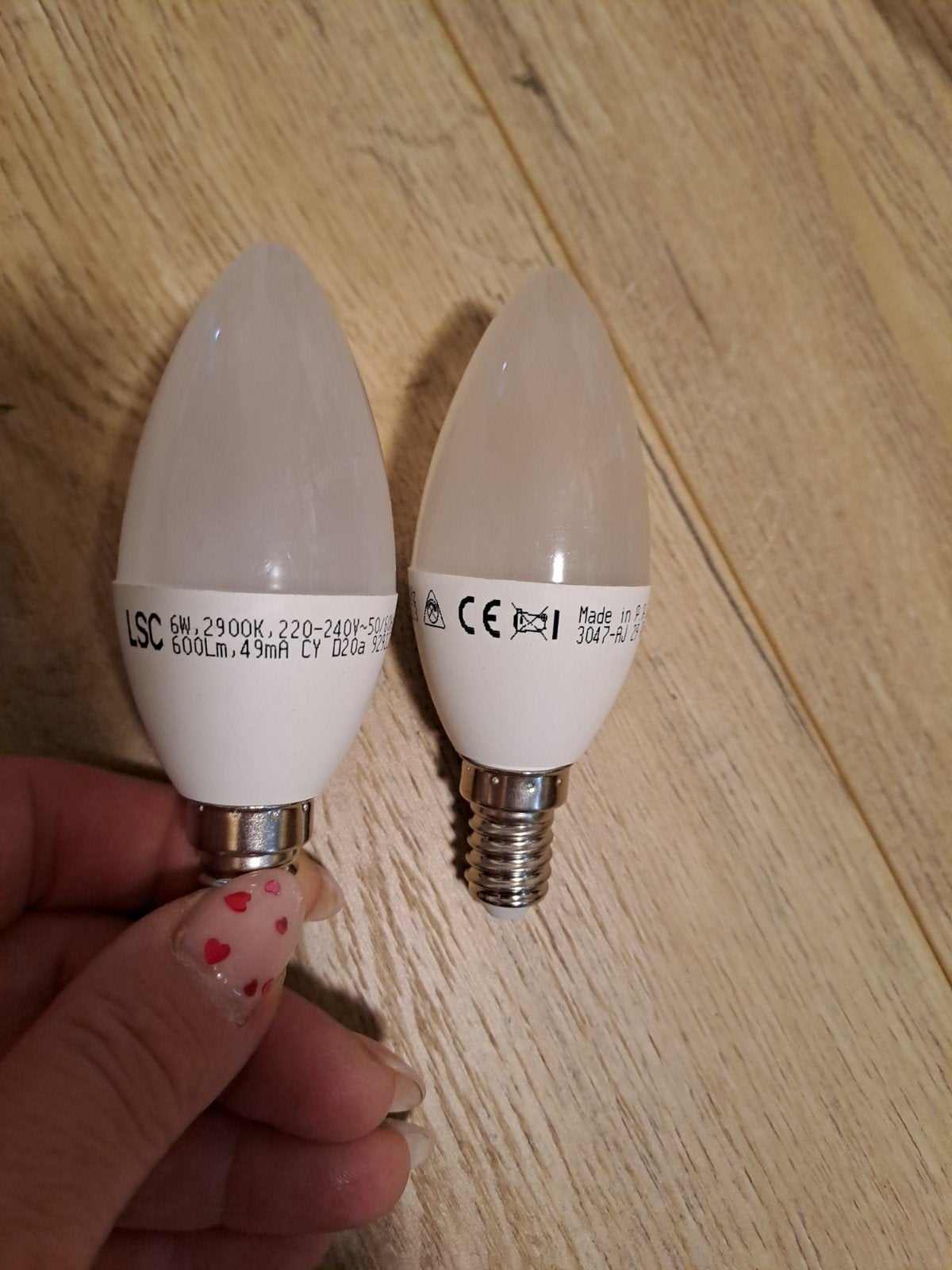 Action spaarlampen., Ophalen