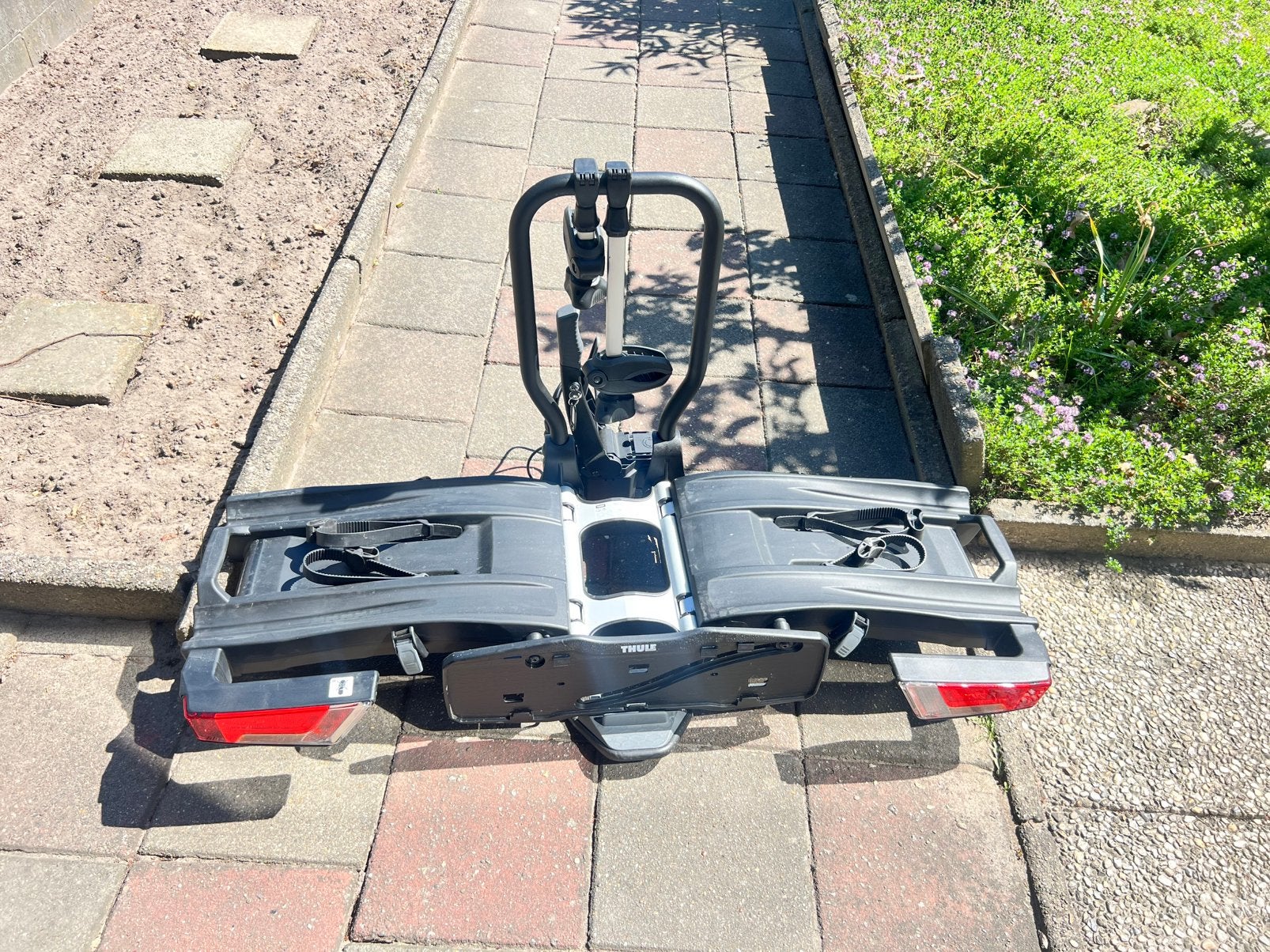 Thule easyfold XT933 fietsendrager, Ophalen, Zo goed als nieuw, Trekhaakdrager