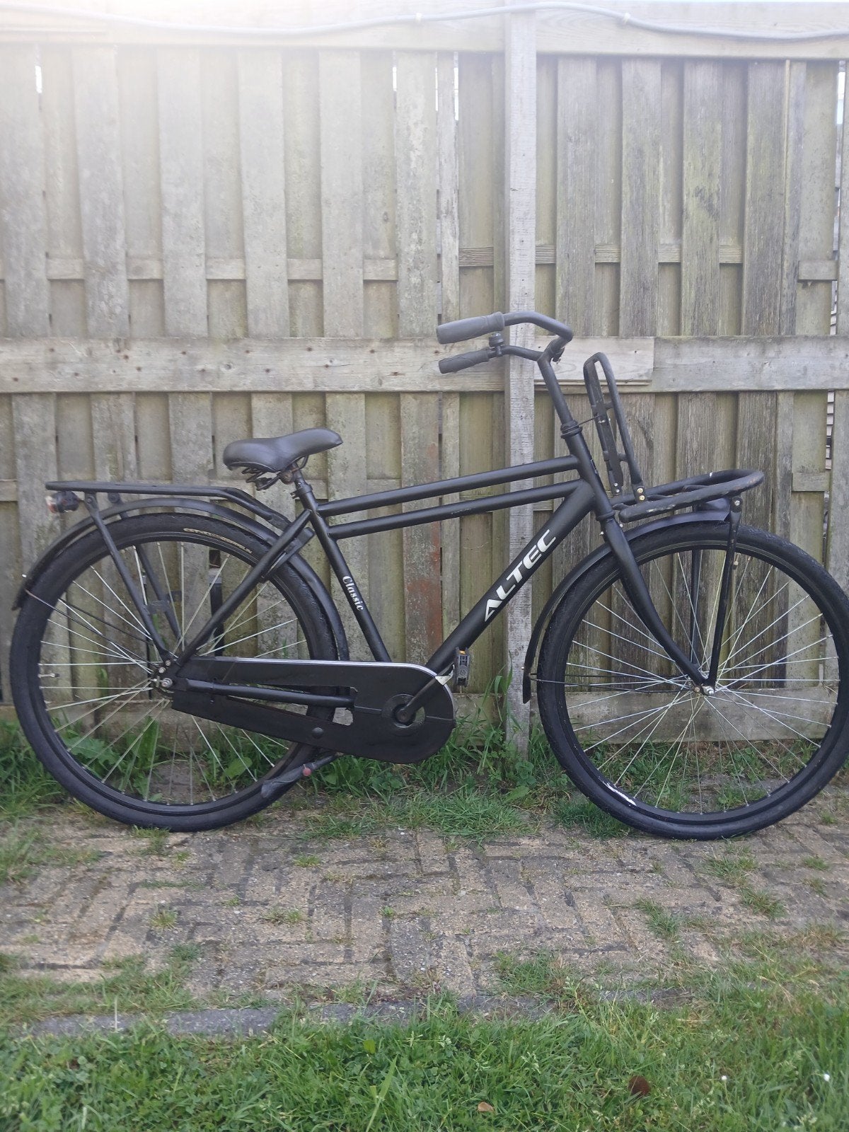 Altec jongensfiets/herenfiets wielmaat 28 inch, Terugtraprem, Gebruikt, Altec Urban transport fiets, Ophalen