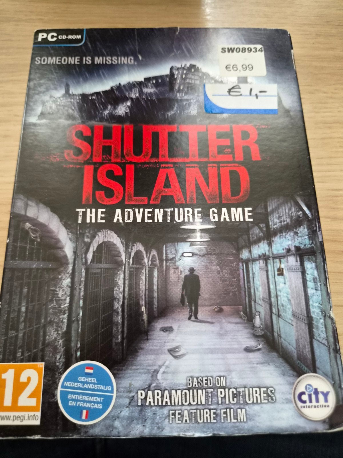 Shutter Island: The Adventure Game (PC CD-ROM), Avontuur en Actie, Gebruikt, 1 speler, Ophalen of Verzenden